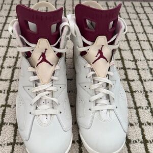 Jordan 6 retro maroon